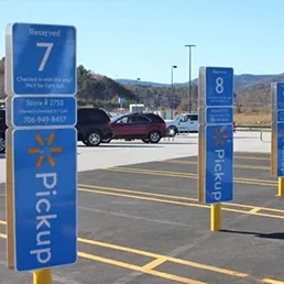 Curbside Pick Up Signage